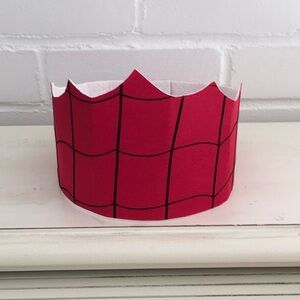 unisex spiderman crown for halloween, theater, play pretend or costume party
